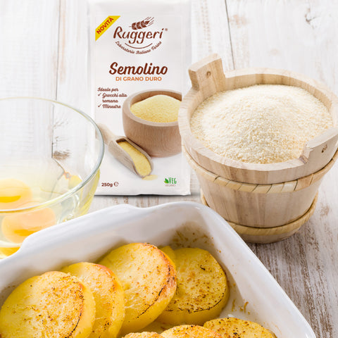 Durum wheat semolina